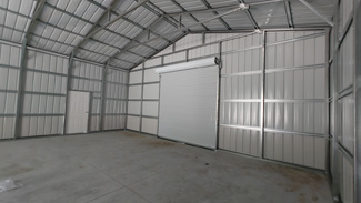 30' x 35' x 12' Pewter & Charcoal Metal Garage